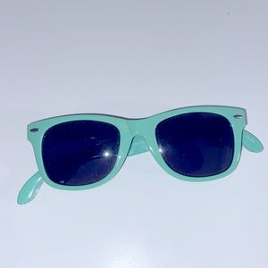 Sunglasses with beer bottle opener on the sides
